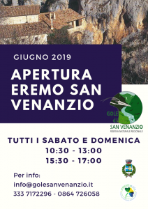 Read more about the article Eremo di San Venanzio: Apertura Giugno 2019